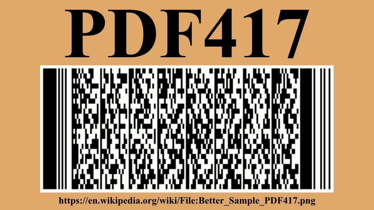 pdf417 driver license generator
